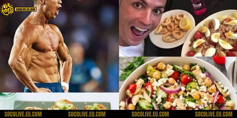 Chế độ ăn của Ronaldo nói không với đường tinh luyện và thức ăn chế biến sẵn